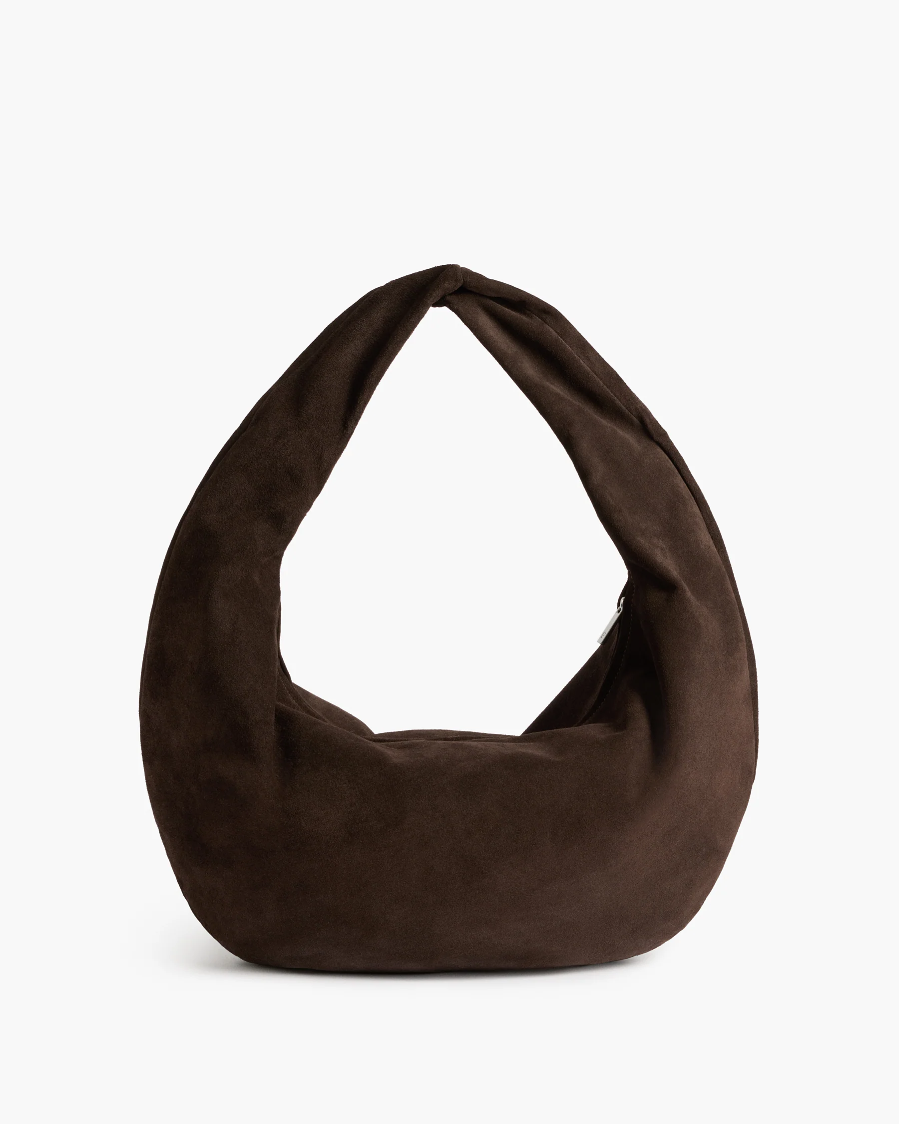 Alva Shoulder Bag Suede Chocolate - Image 2