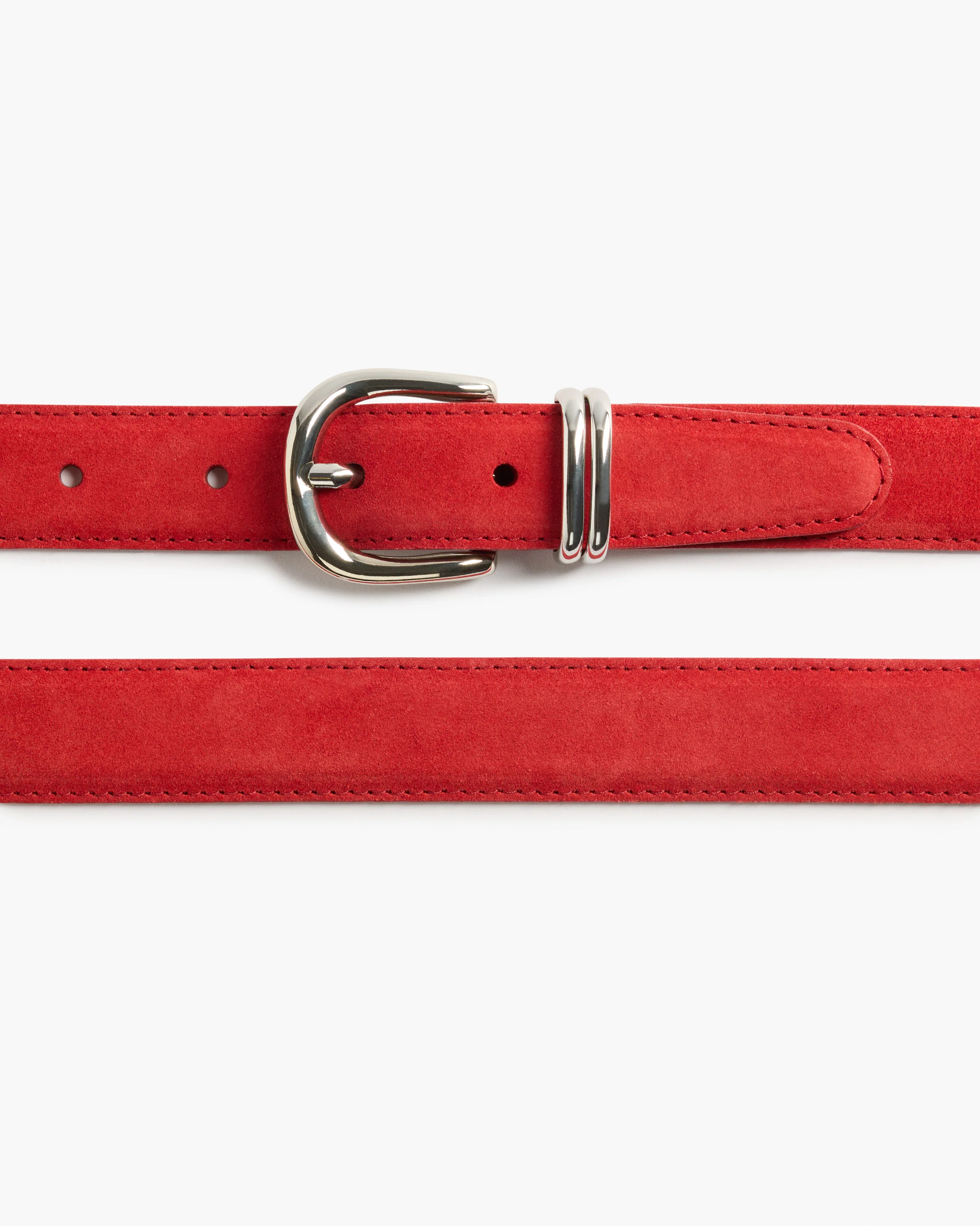 Beatrice Belt Suede Cherry - Image 2