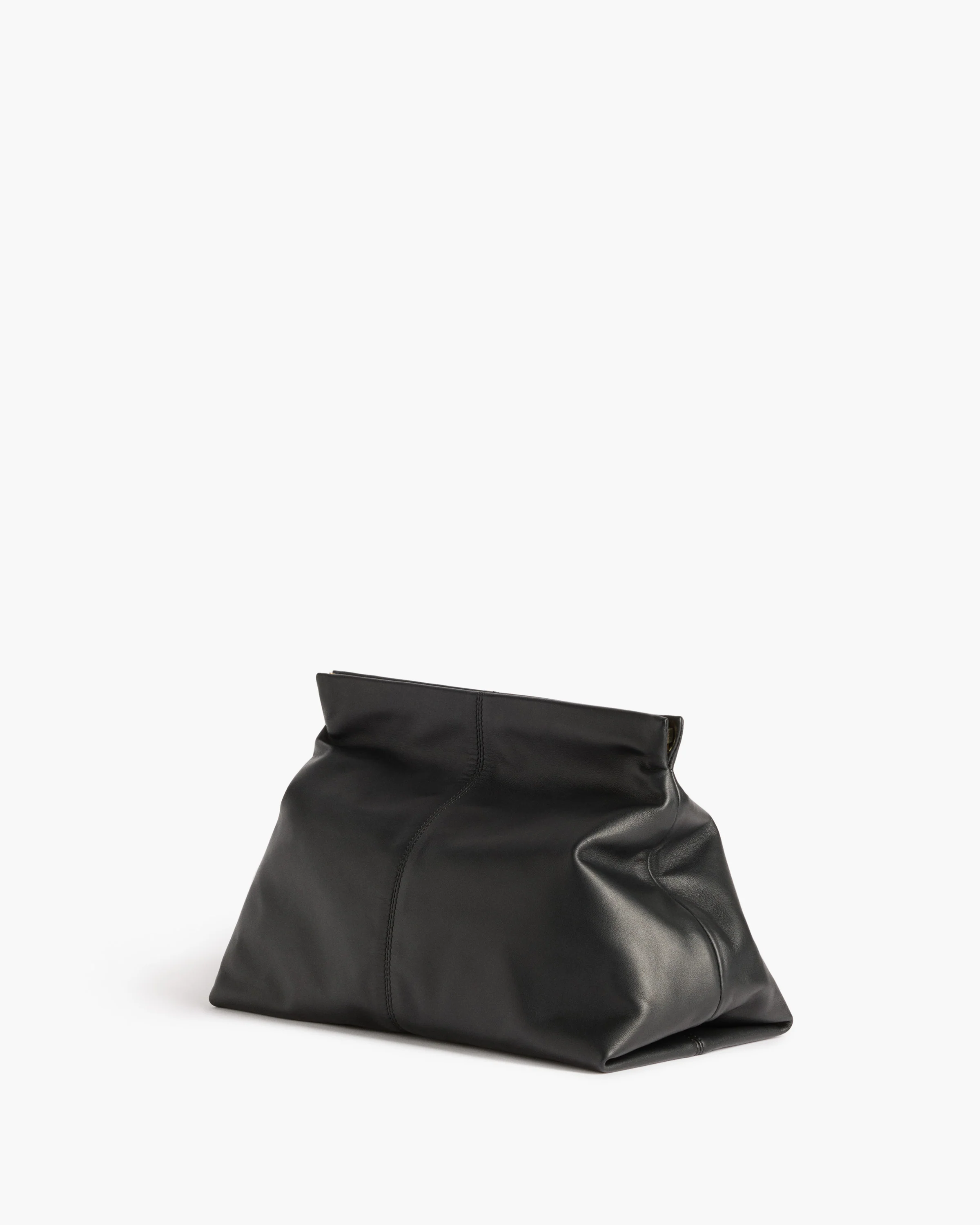 Clay Clutch Leather Black - Image 4