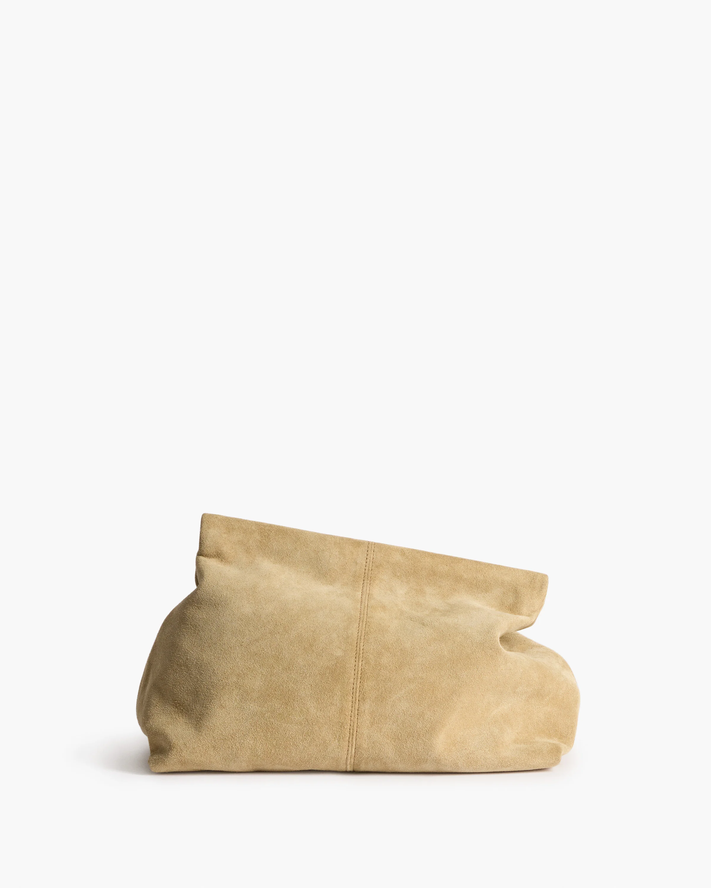 Clay Clutch Suede Sand - Image 4