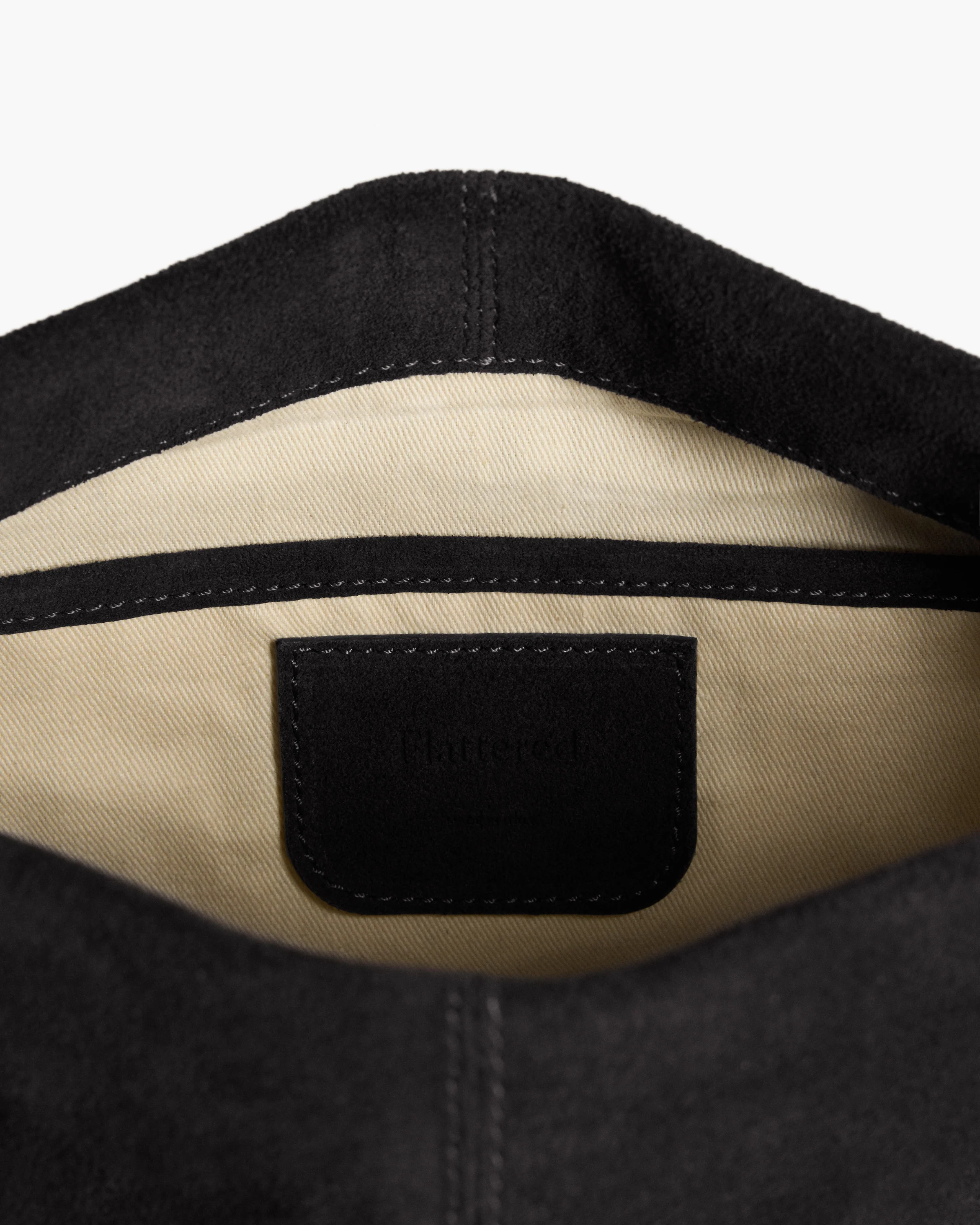 Clay Clutch Suede Black - Image 5