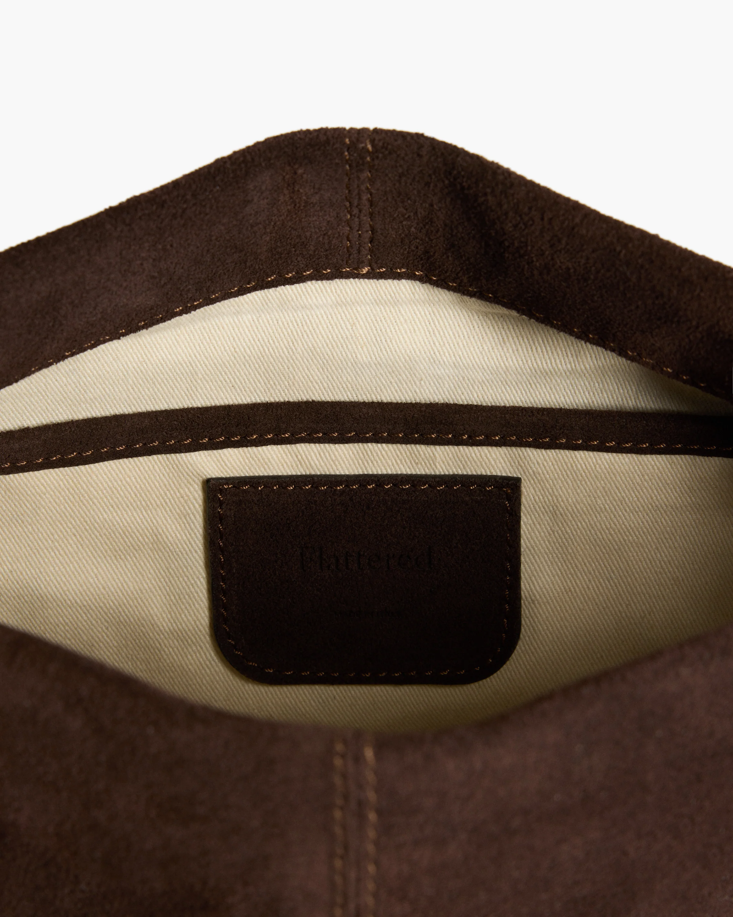 Clay Clutch Suede Chocolate - Image 5