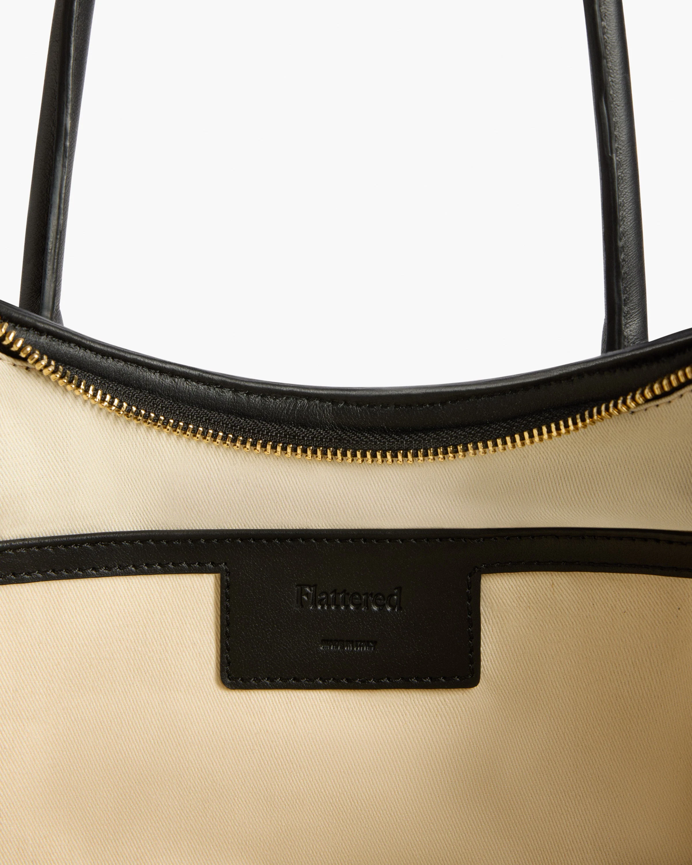 Gaia Tote Bag Leather Black - Image 5