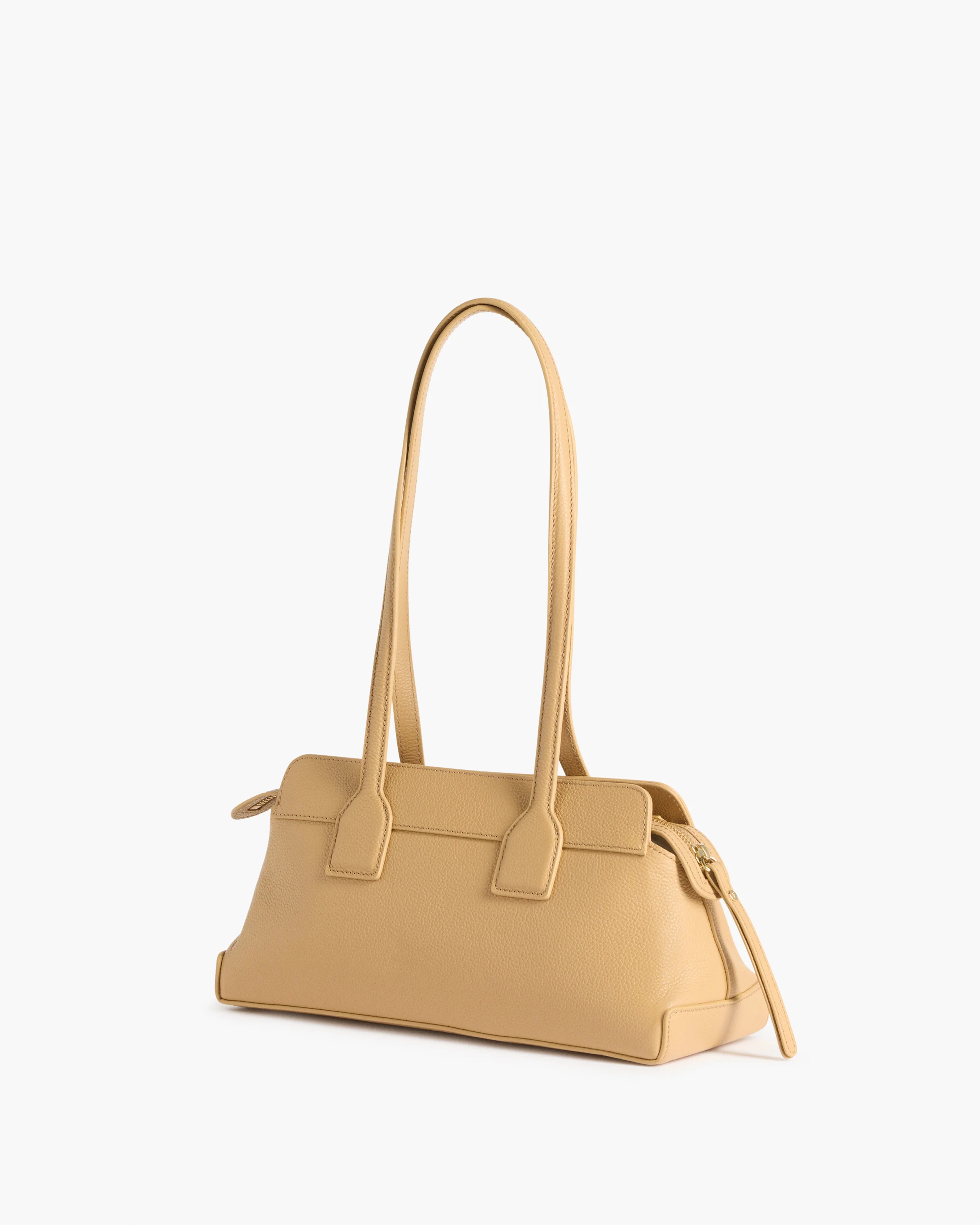 Greta Shoulder bag Grained Leather Biscotti - Image 2