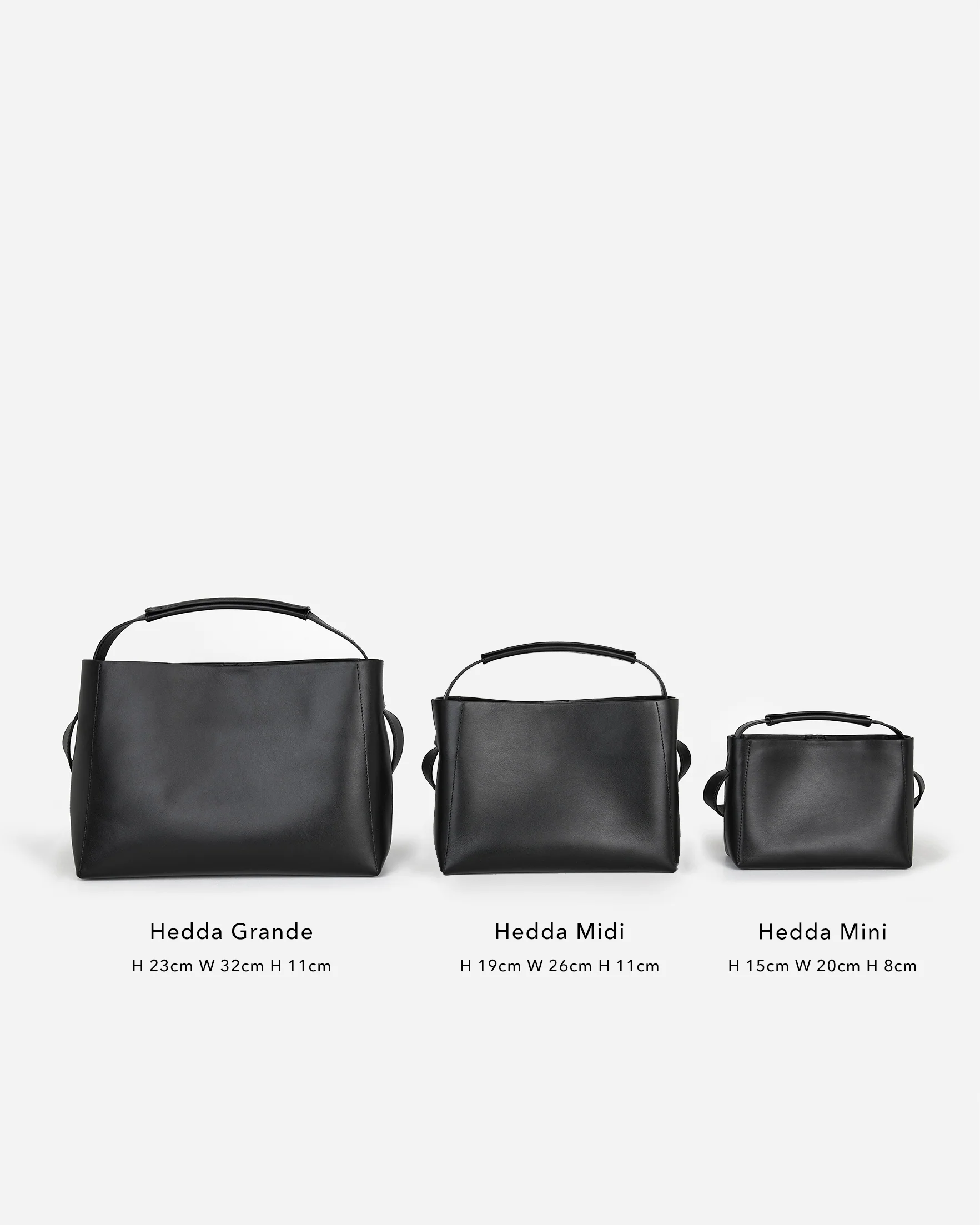 Hedda Mini Handbag Leather Black - Image 6