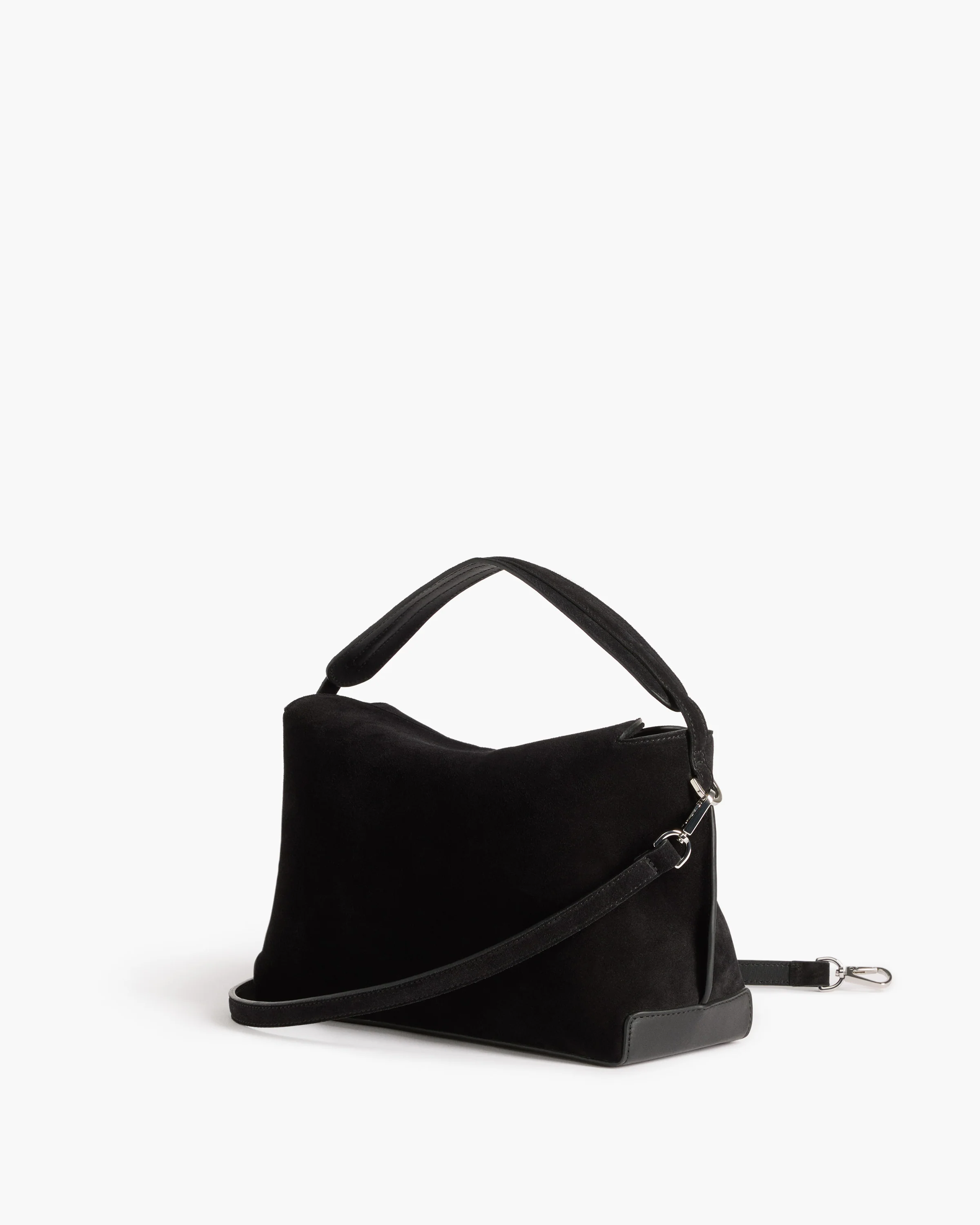 Helia Handbag Suede Black - Image 3