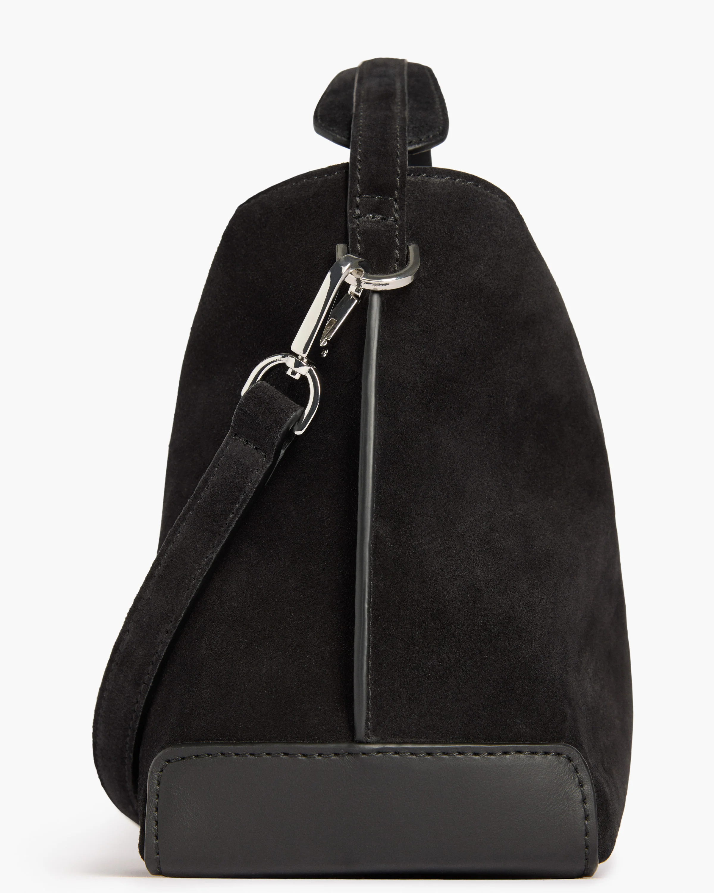 Helia Handbag Suede Black - Image 4