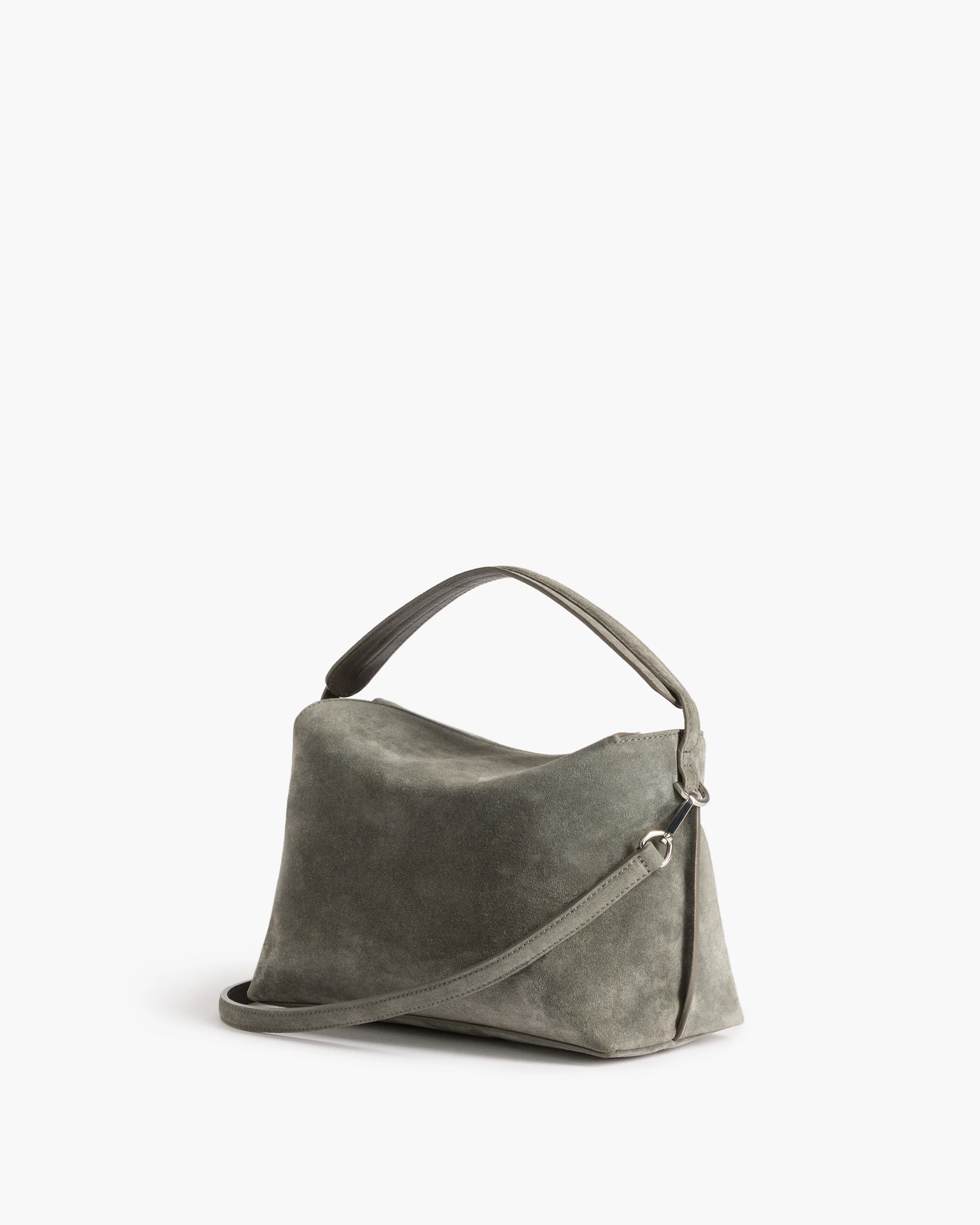 Hera Handbag Suede Grey - Image 3