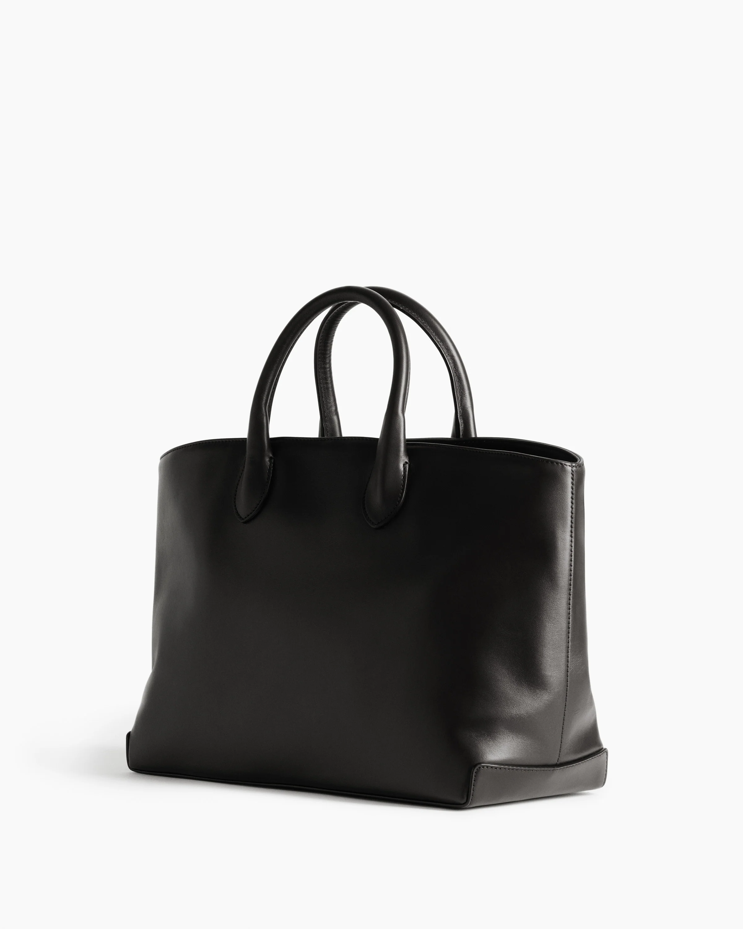 Lola Tote Leather Black - Image 3