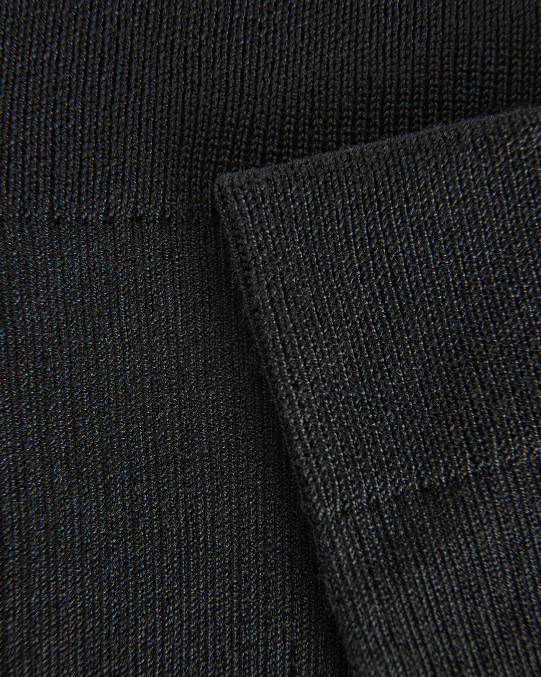 Flattered Sock Woven Mercerized cotton Black - Image 3